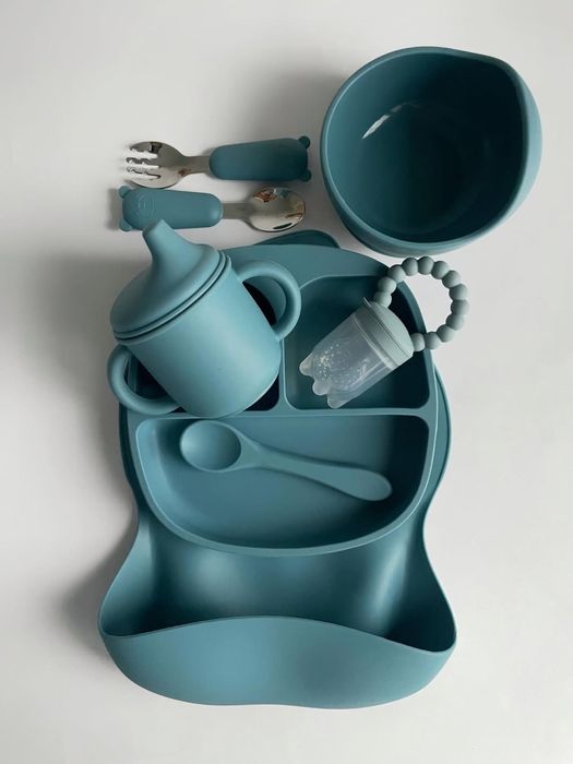 Іграшки для малюків/Силіконовий посуд для прикорму