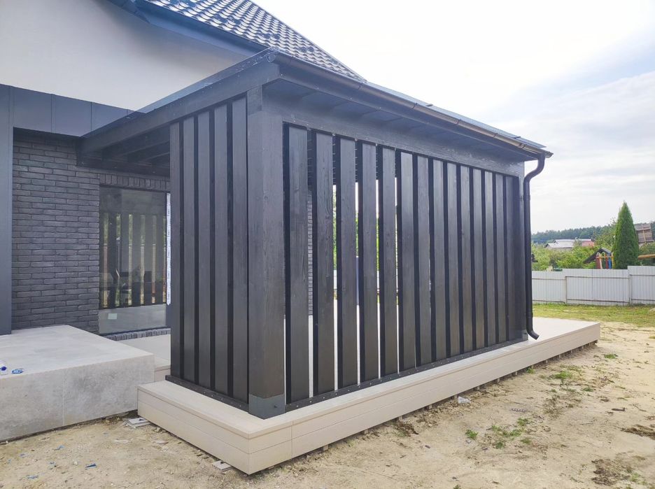 Альтанки / Тераса / Навіс / Веранда / Клеєний брус.