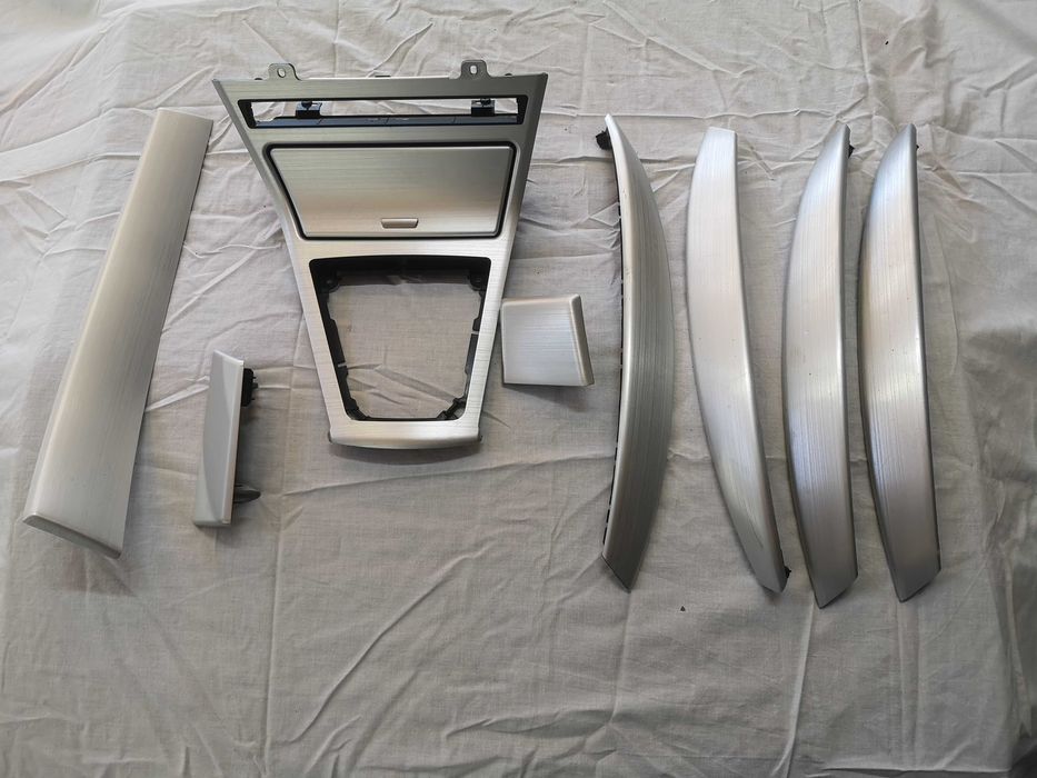 Dekory aluminiowe listwy deski drzwi tunel środkowy europa bmw x3 e83 lift