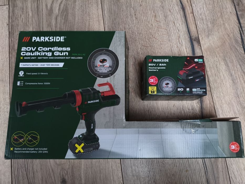 Akumulatorowy Pistolet PKPA 20-Li A2 + Akumulator 2Ah Parkside