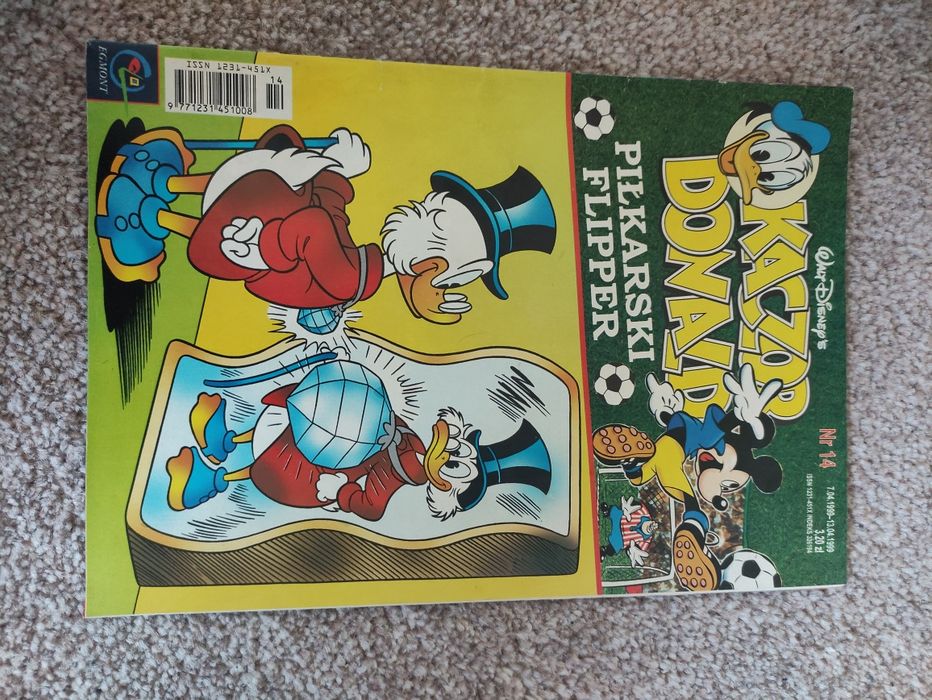 Komiksy Kaczor Donald nr 14,17,18