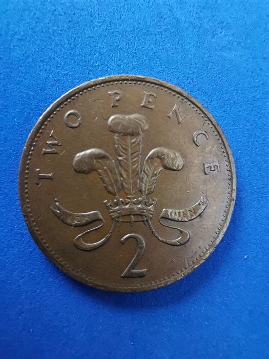 Moneta Two Pence Elizabeth II 1985