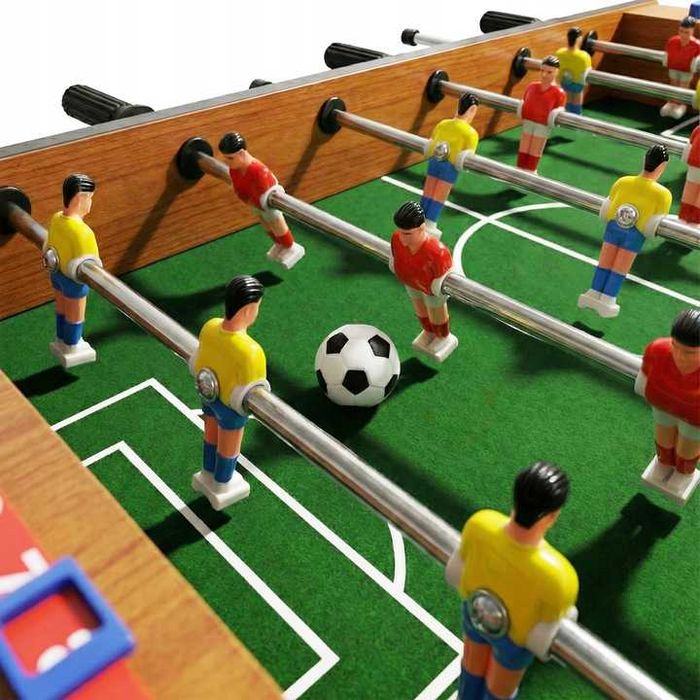 Stół do piłkarzyków PIŁKARZYKI składany piłkarzyki stołowe piłka nożna