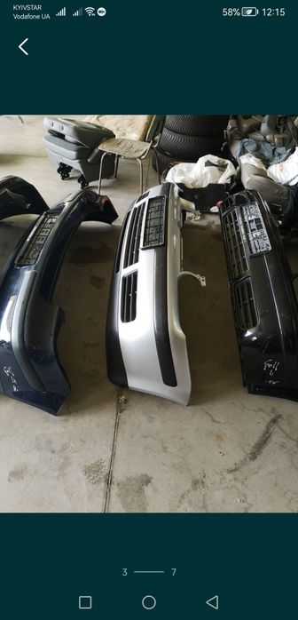 Бампер vw, мерседес, форд