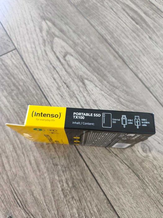 Intenso TX100 Portable SSD 1 TB nowy dysk zewnętrzny