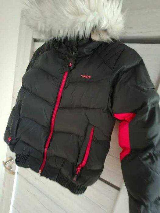 dziewczęca kurtka narciarska Wed'ze Maxiwarm 133/142cm