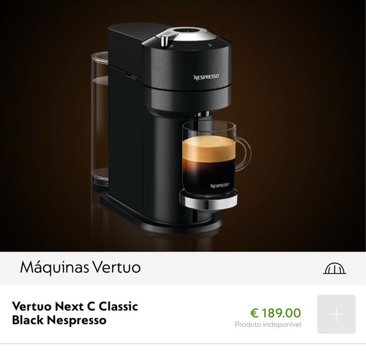 Maquina de cafe vertuo next premium