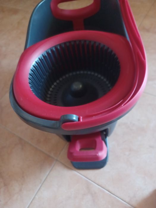 Vileda balde e esfregona Turbo microfibra