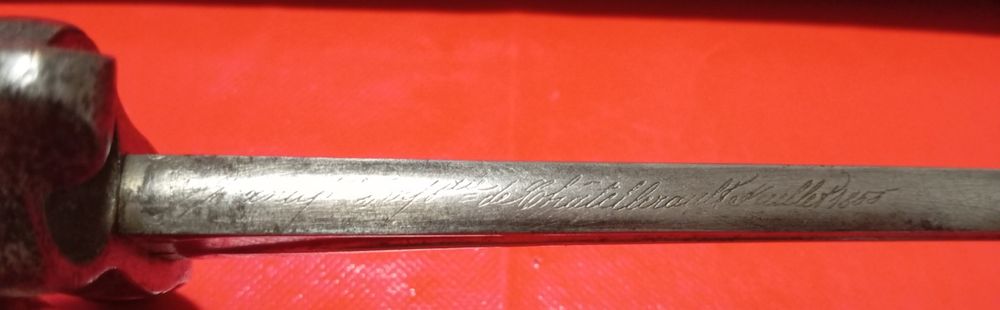 Espada original 1855