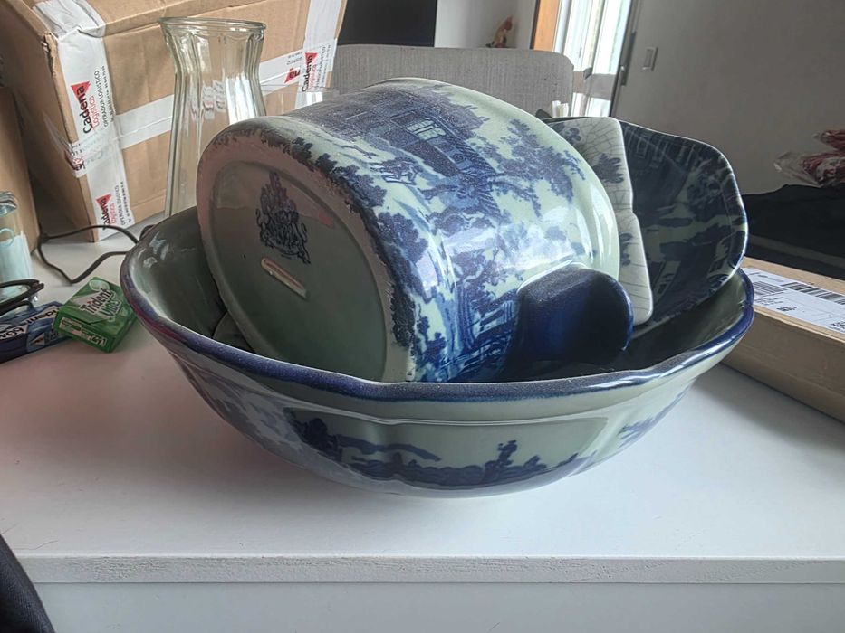 Conjunto de Loiça Antiga Victoria Ware