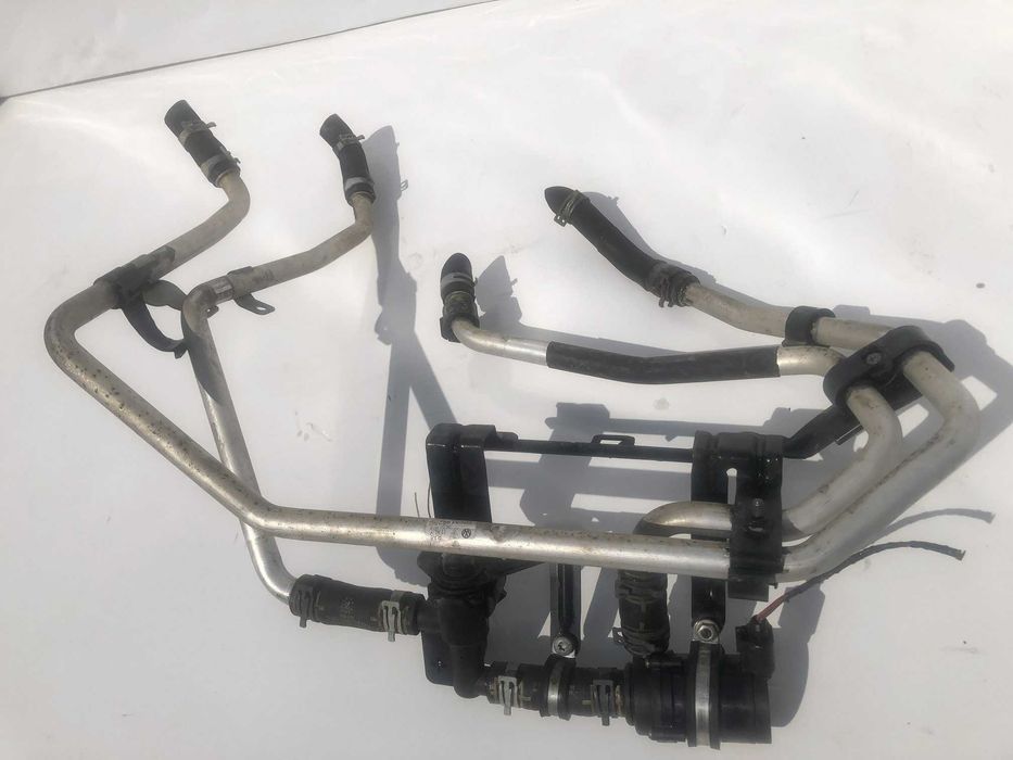 Насос водяний помпа Volkswagen 7P 7E0965561L Фольксваген Туарег НФ Таурег Touareg  NF помпа додаткова допольнительная помпа печки