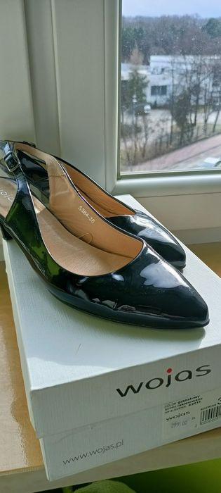 Buty na obcasie czółenka Wojas 38