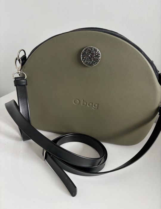 Komplet obag o bag moonlight verde scuro khaki military