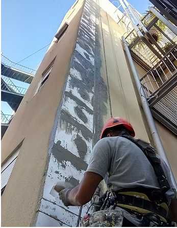 Trabalhos Verticais | Pintura, Silicones, Juntas e Reparações em Altura