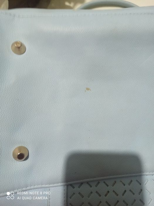 Mala maternidade cor azul , marca mayoral