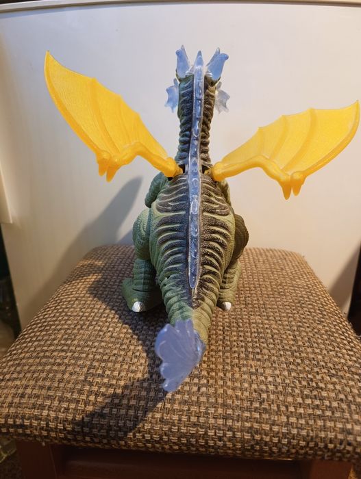 Smok/dinozaur światło, dźwięk