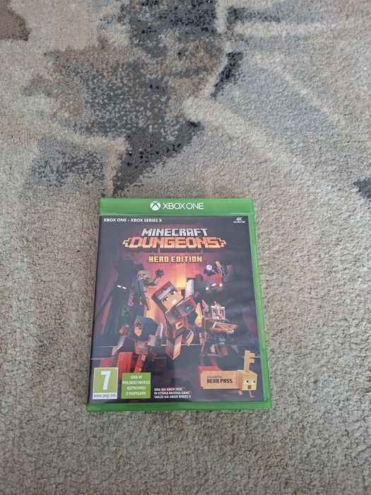 Gra MINECRAFT DUNGEONS na xbox one i xbox series X/S