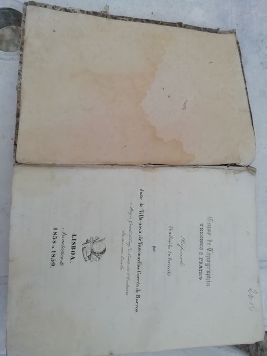 Antique Book, 1858/1859