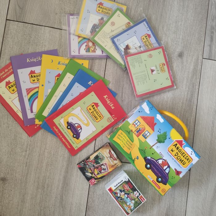 Angielski dla dzieci, Cars, puzzle