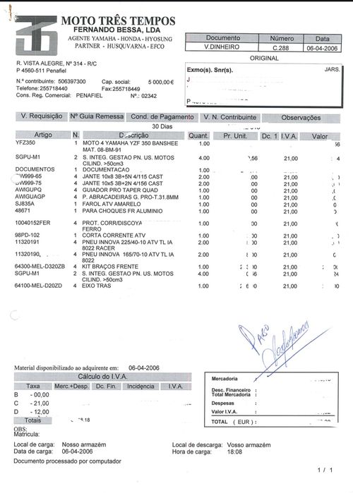 Yamaha Banshee Matriculada 2006 Ler Anúncio
