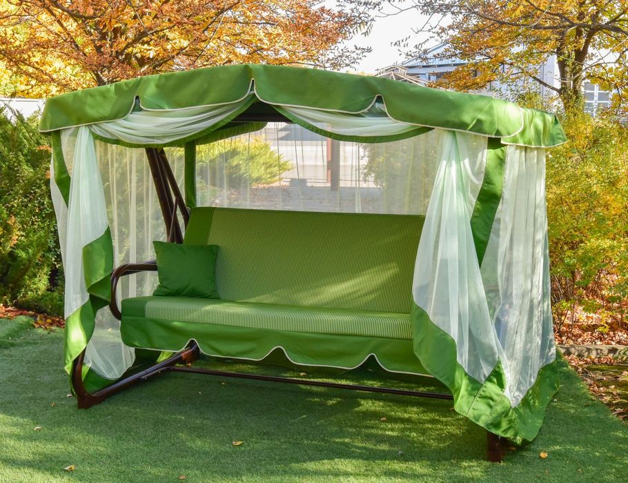 Акция! Качели Садовые "София". Купить Качественные Металлические Раскл