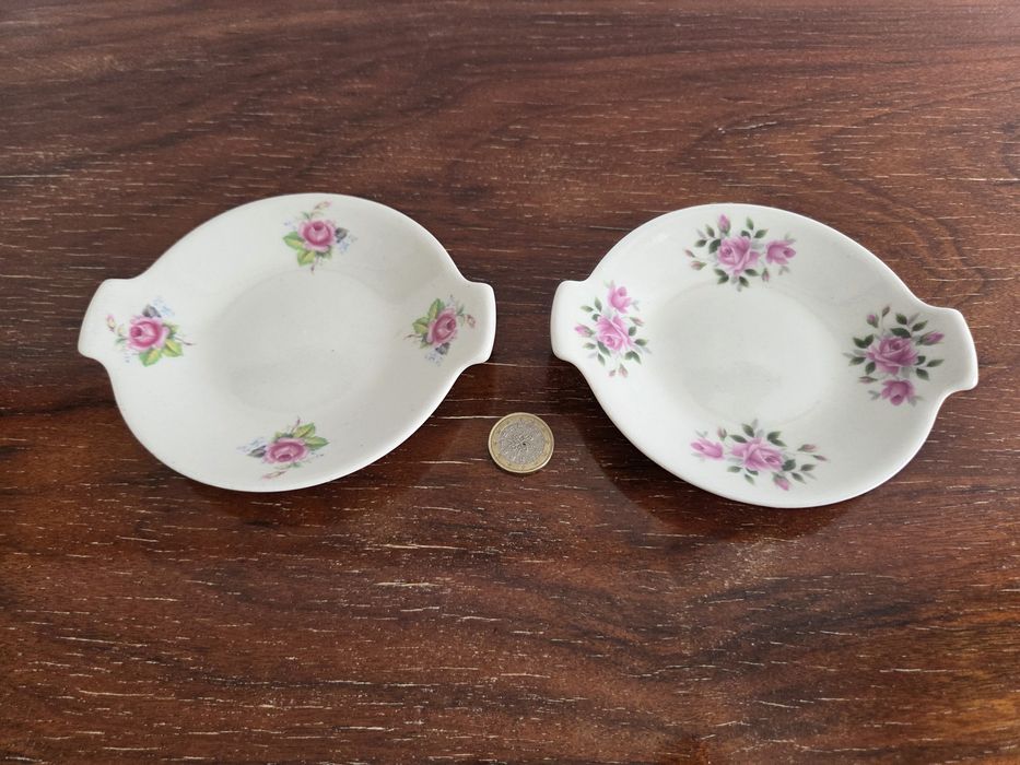 2 pratinhos cerâmica Acemi