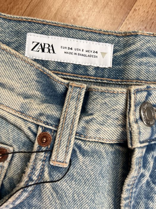 Джинсы zara новые