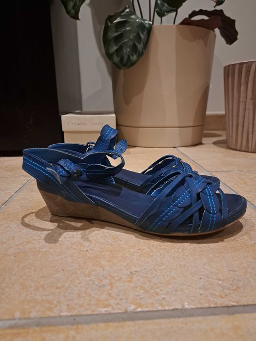 Sapatos altos abertos Mulher