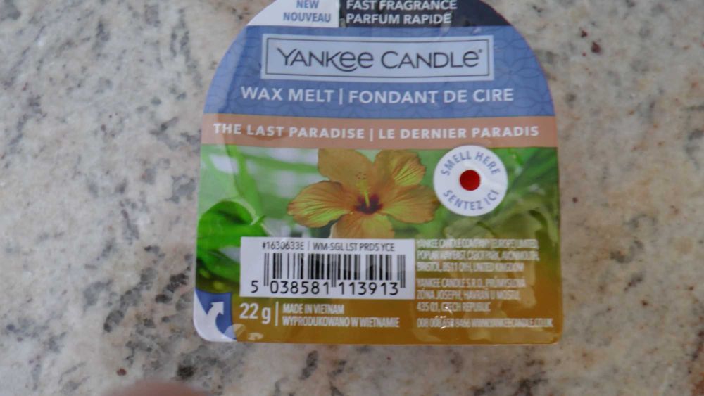 Wosk zapachowy Yankee Candle The Last Paradise, 22g