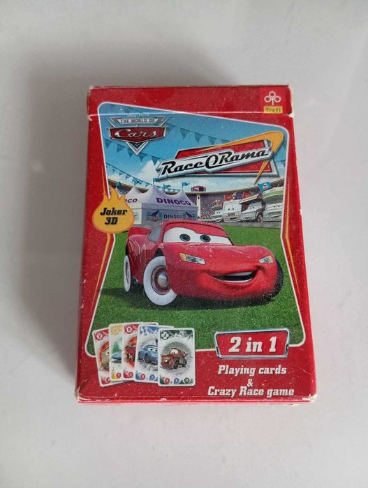 Karty do gry Auta i gra karciana Crazy Race