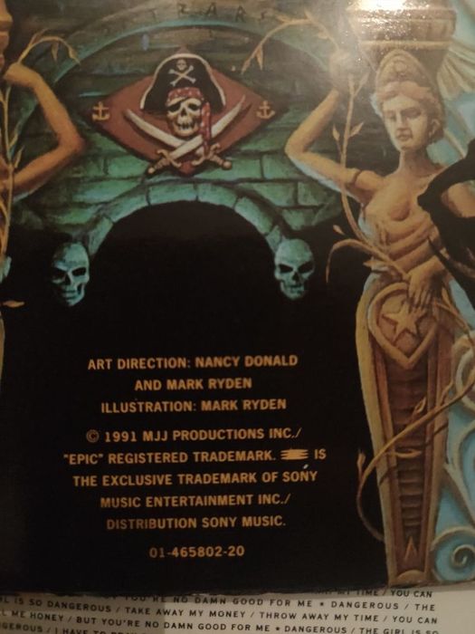 Vinil LP Michael Jackson "Dangerous"