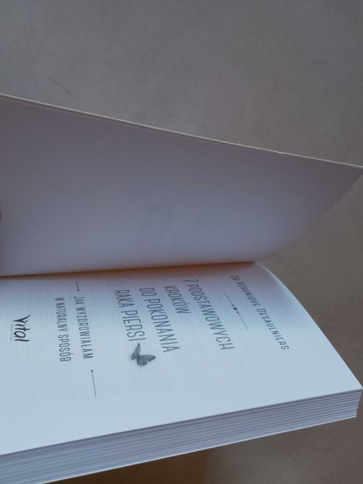 V. Desaulniers "7 podstawowych kroków do pokonania raka piersi" 2018