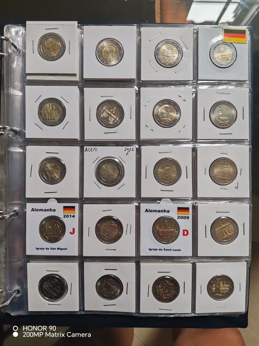 2€ Moedas UNC - Rolos