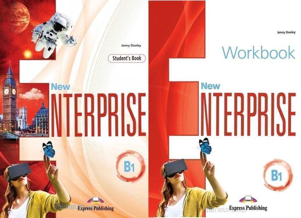 NOWE_ New Enterprise B1 Podręcznik + Ćwiczenia + Exam Skills Practice