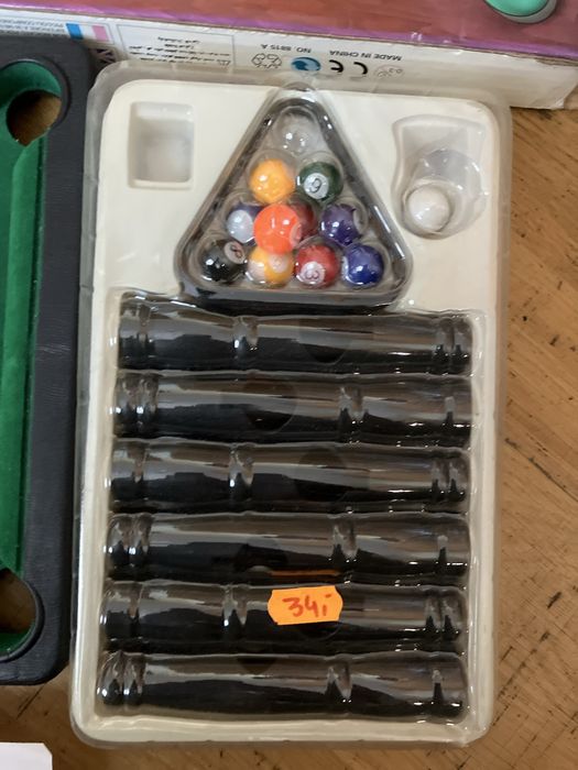 Gra mini Bilard: Snooker&Pool Kehongsheng,stan idealny,unikatowa gra!