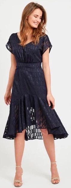 Granatowa sukienka Object Kelsey nowa z metką rozmiar 40