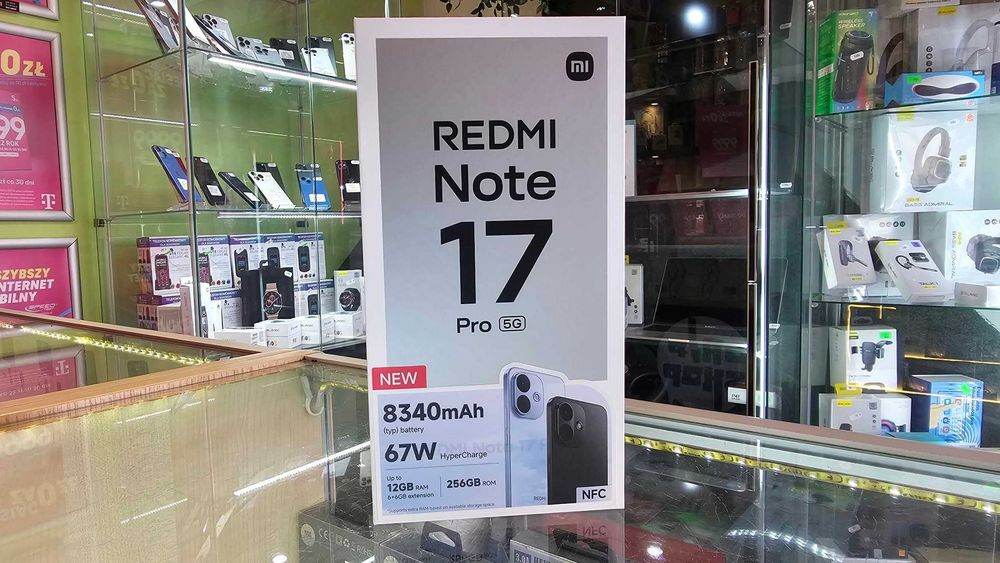 NOWY!! Xiaomi Redmi Note 17 Pro 5G Purple Gwarancja/SklepGSM/Lwsk