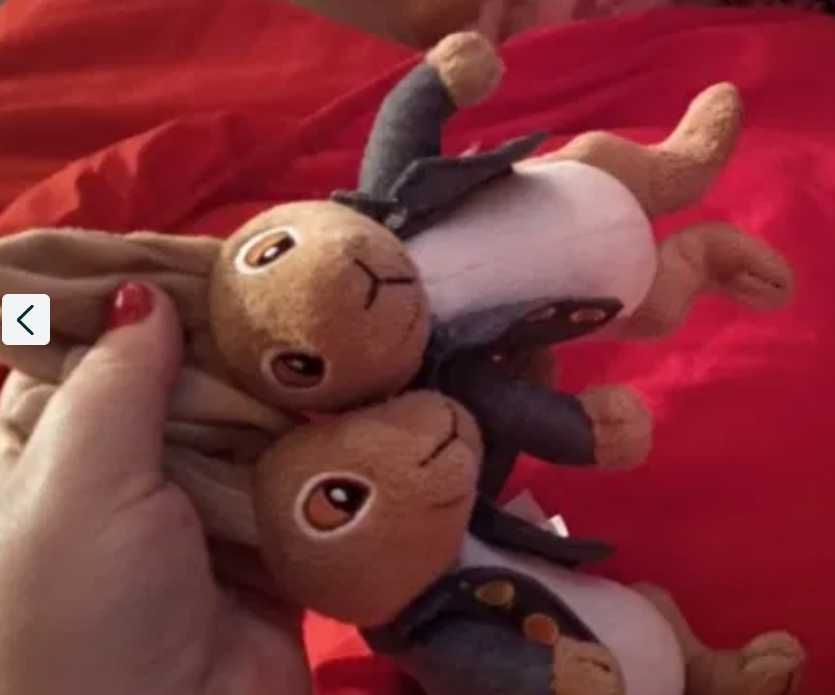 Набор 2шт игрушка кролик зайчик заяц фирма как новый
