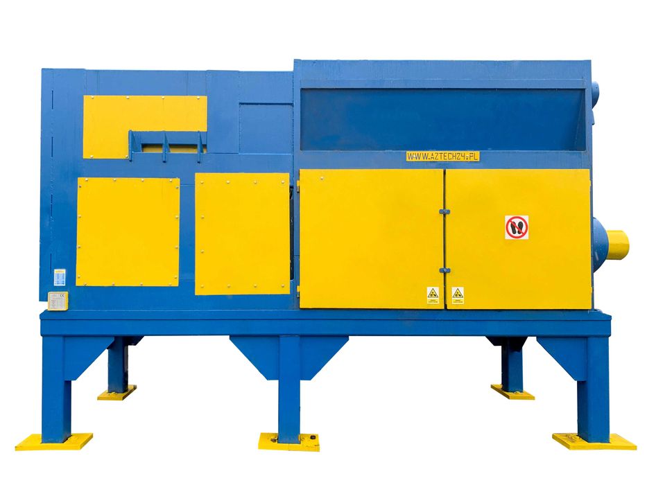 MŁYN do opon, gumy, tworzyw, drewna, plastiku - nowy, producent AZTECH