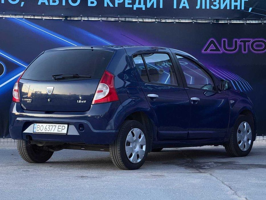 Dacia Sandero 2009, 1.2 газ/бензин, механика