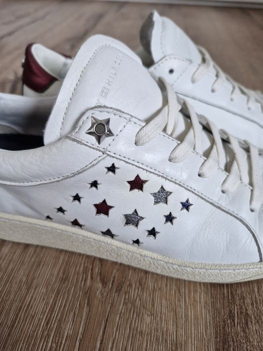 Skorzane sneakersy roz. 39 Tommy Hilfiger