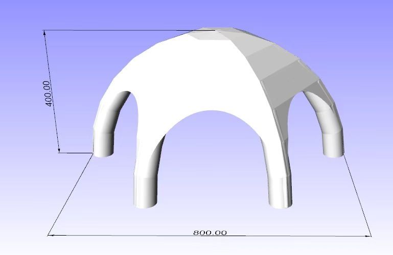 Spider tent para eventos pub