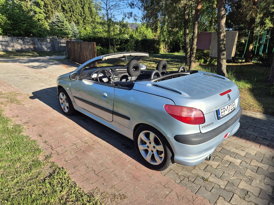 PEUGEOT 206 CC - 2002r - benzyna 2.0L - kabriolet - stan B.Dobry 100% sprawny