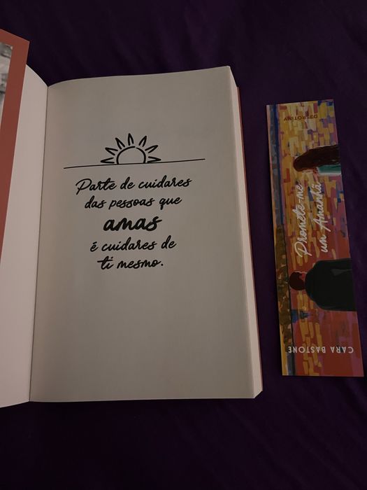 Livro “Promete-me um Amanhã” de Cara Bastone