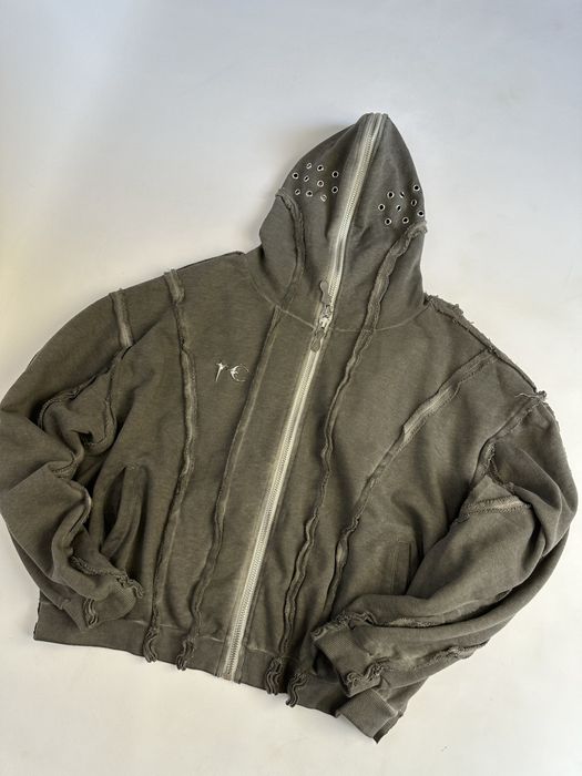 Худі Thug Club zip hoodie худи зип зипка фулл full y2k archive серая