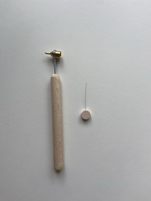 Писачок для розпису писанок латунний