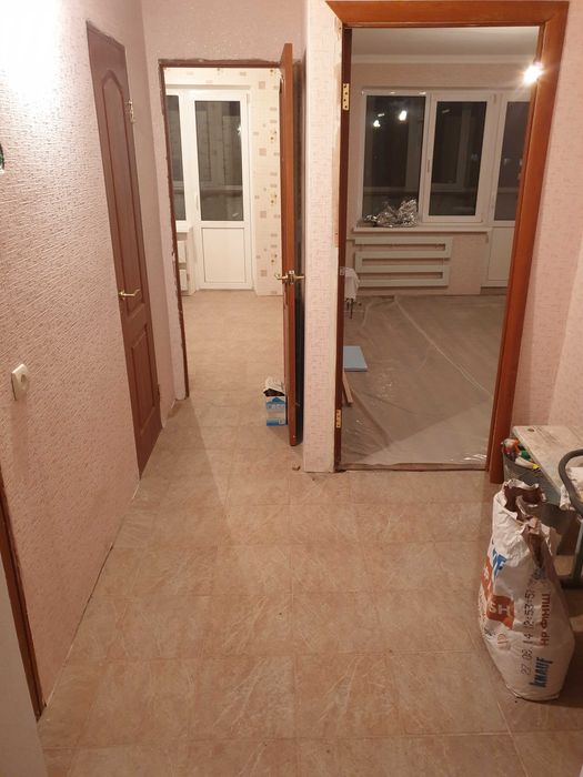 Продам 1к Коммунар Красный Камень начат ремонт