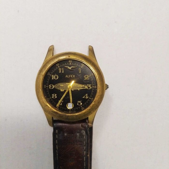 *RARO* Relógio ALFEX US NAVY CVWE NIMITZ, R34 - para peças ou restauro