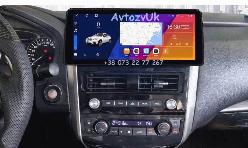 Магнитола ALTIMA Nissan TEANA PULSAR Алтима LEAF Лиф CarPlay Android