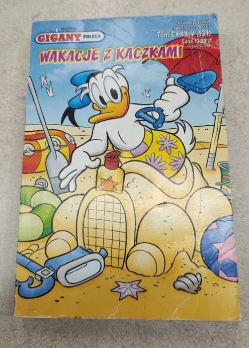 Gigant komiks. Kaczor Donald x 5